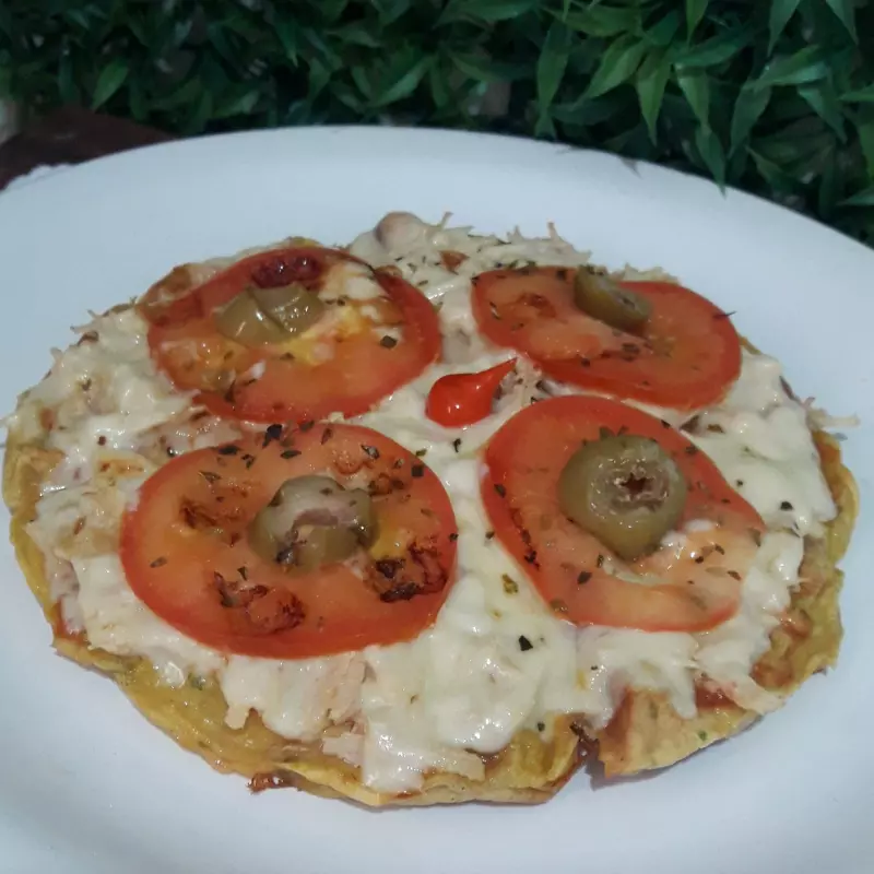 PIZZA PROTEICA SALGADA