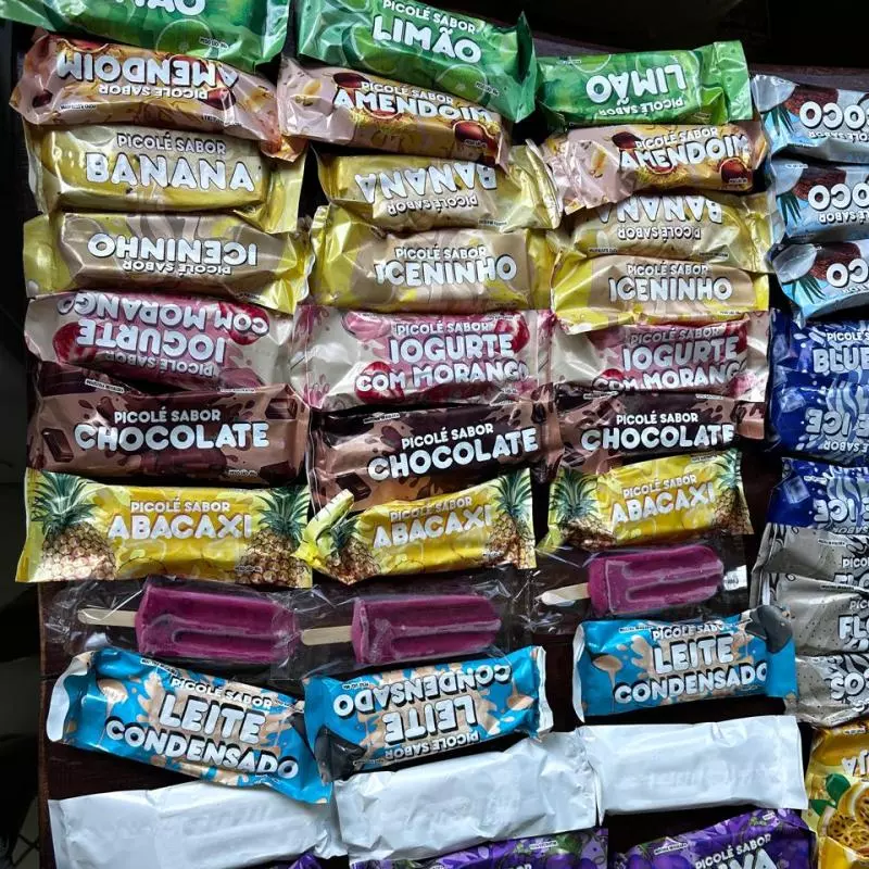 50 Picolés no Atacado