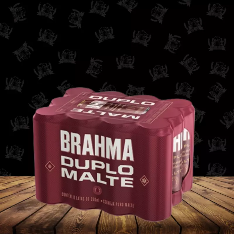 Fardo Brahma Duplo Malte 350ml