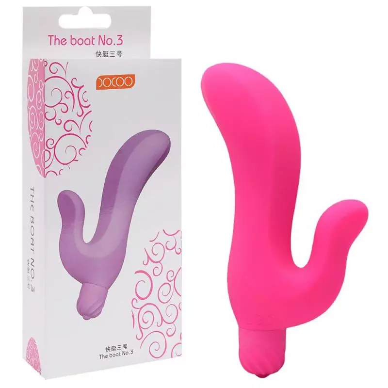 VIBRADOR G-SPOT ULTRA POTENTE AVELUDADO ROSA