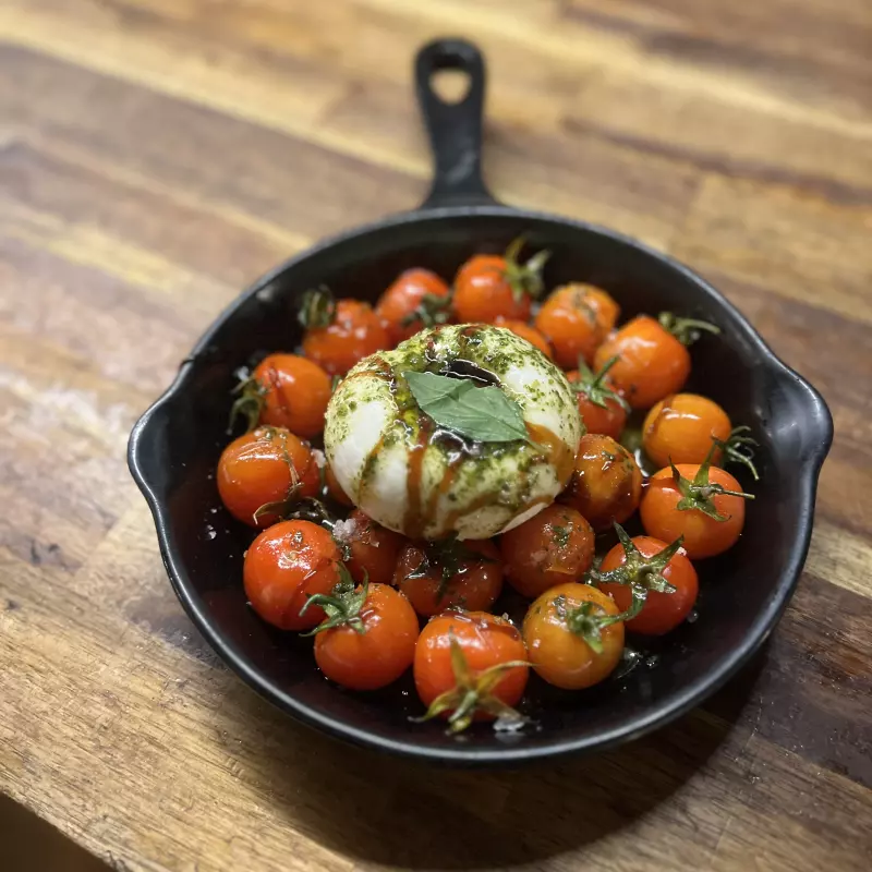 Ensalada Tibia de  Caprese