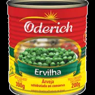 ERVILHA ODERICH LATA 6X200G
