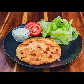 OMELETE PRESUNTO E QUEIJO