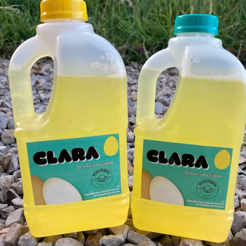 Clara de Huevo criollos (1 litro)