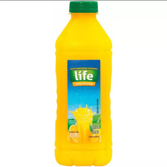 SUCO LIFE LARANJA 900ml