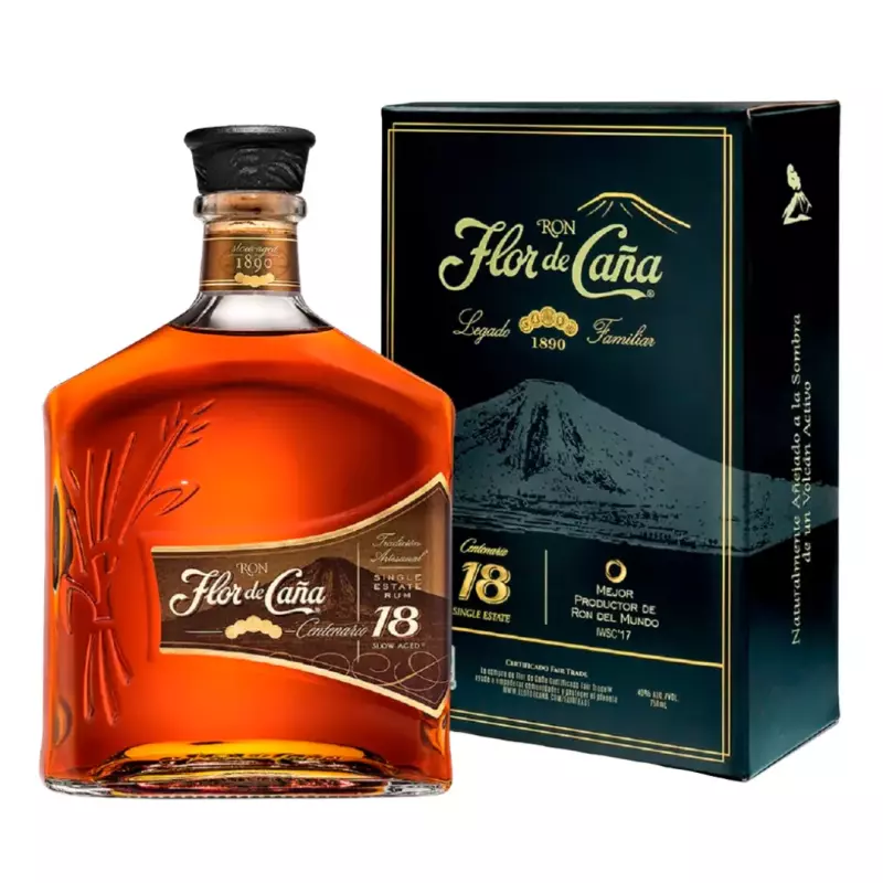 FLOR DE CAÑA 18 AÑOS 750 ML