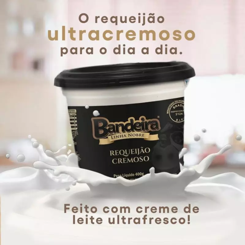 Requeijão Cremoso Bandeira