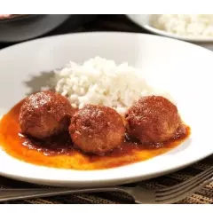 Albondigas con arroz