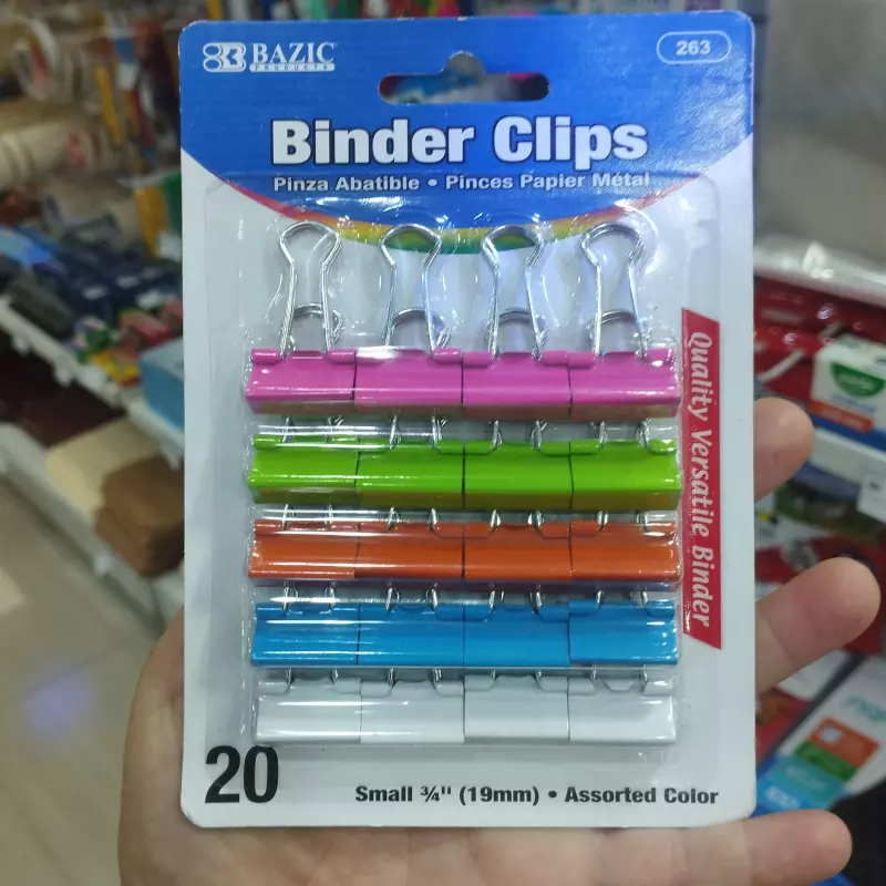 Clips binder bazic