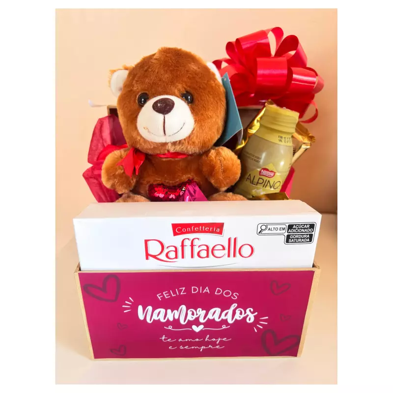 Caixa MDF C/ Pelúcia