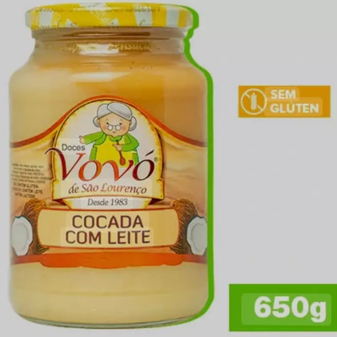 Cocada Com Leite Vovó