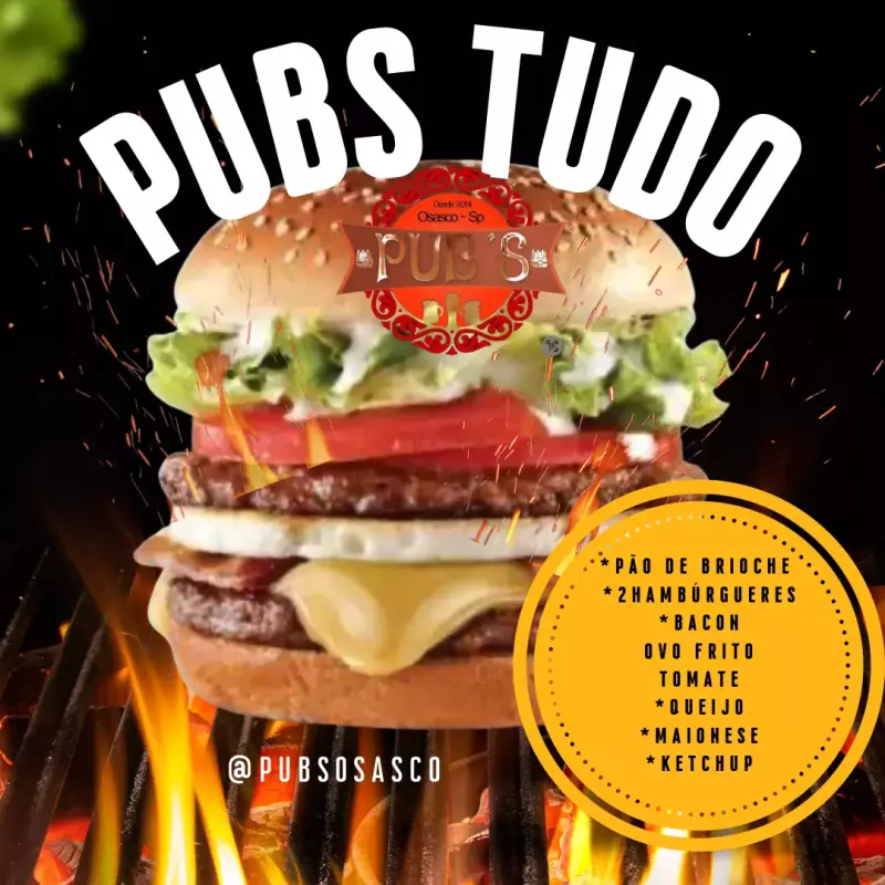 Pub’S Tudo + Fritas