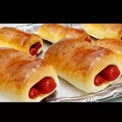 Cachorro quente assado