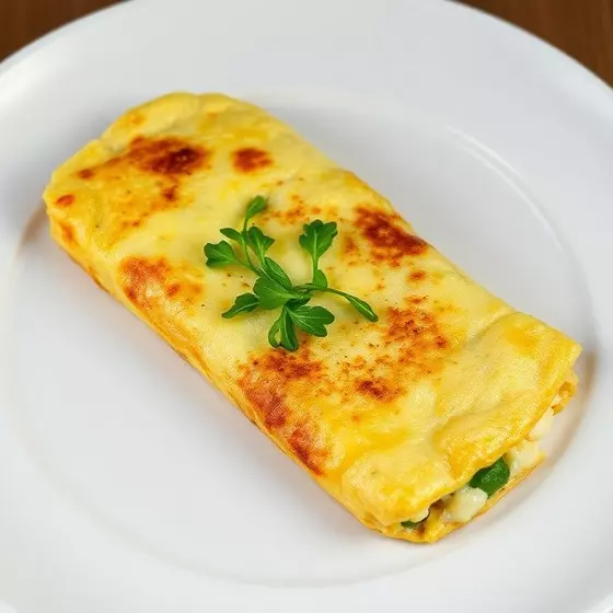 Omelete de Tomate, Presunto e Queijo