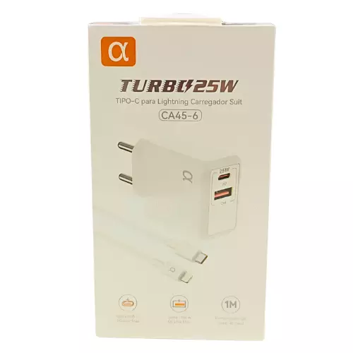 CARREGADOR TB 25W TC/IOS CA45-6