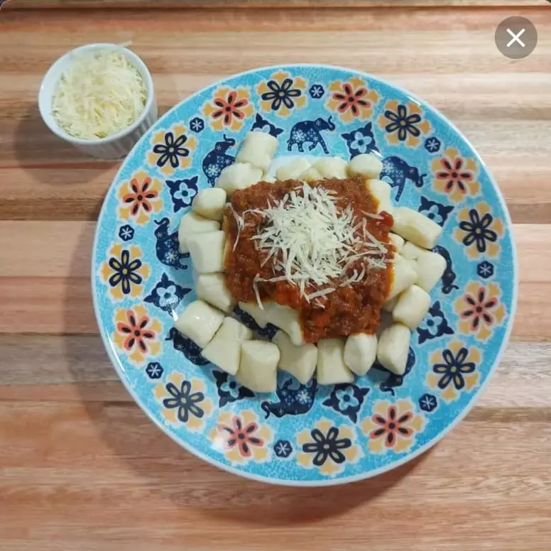 monta seu nhoque para 2 +refri para2