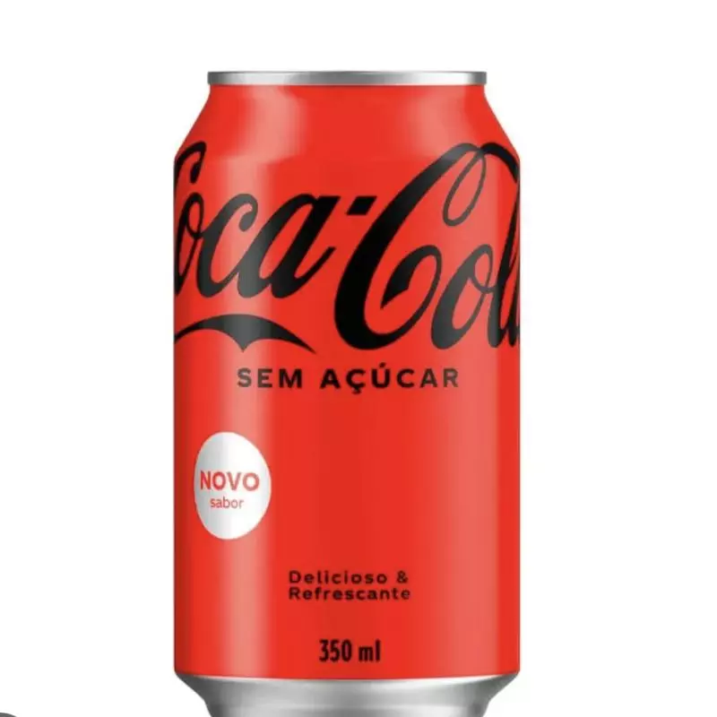Coca Cola zero lata