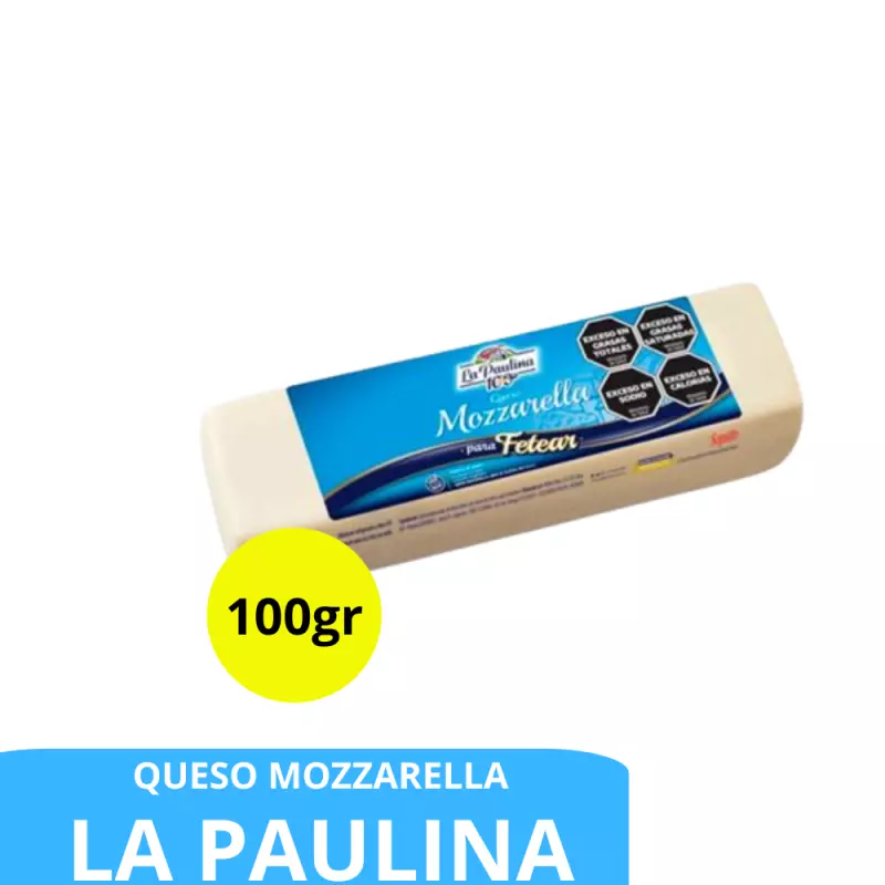 Queso Mozzarella 100gr LA PAULINA