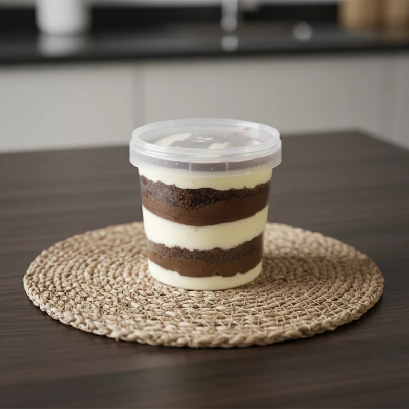 Bolo no pote : Ninho com Nutella