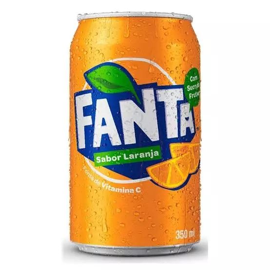 Fanta lata 350ml (1uni)