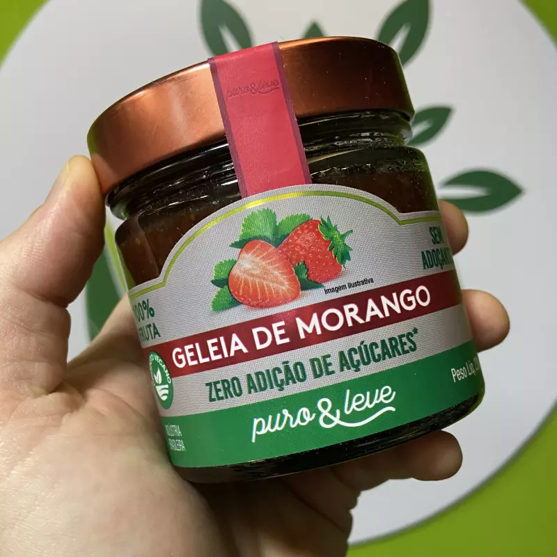 Geleia morango Puro & Leve