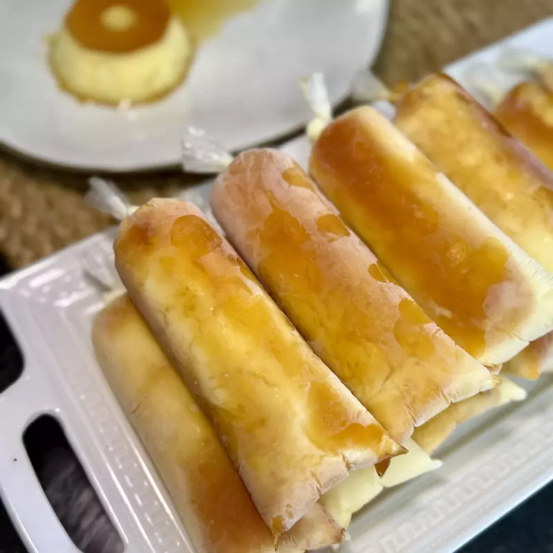 Geladinho de pudim