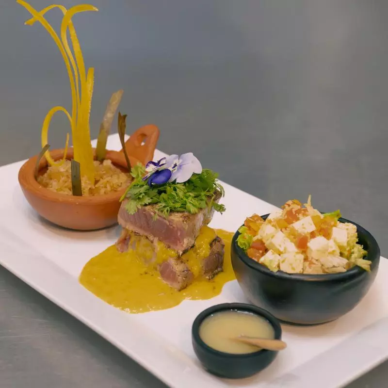 Albacora con Yenyeré