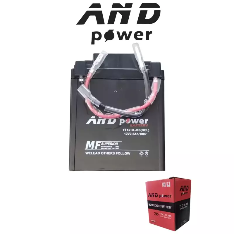 BATERIA YTX2.5L BOXER 12N2.5 AND POW