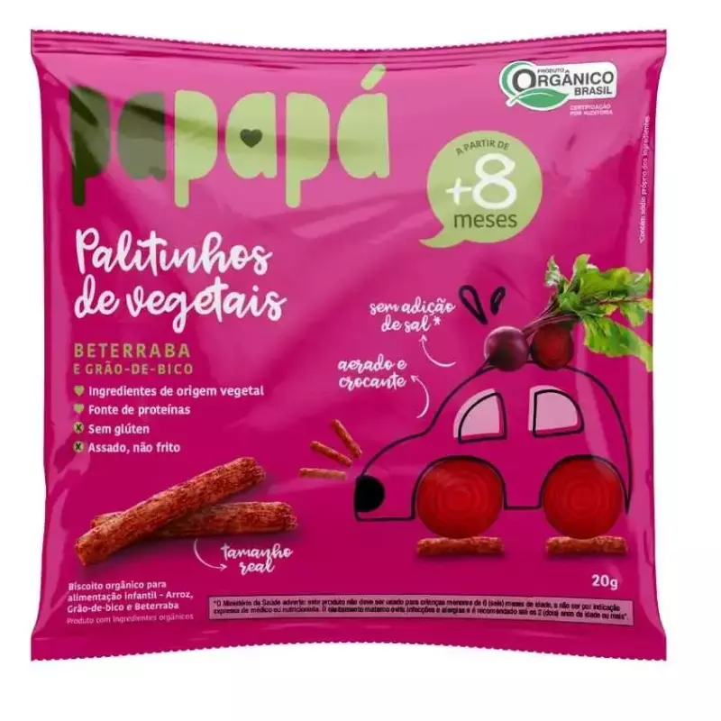 Palitinho de Beterraba +8m