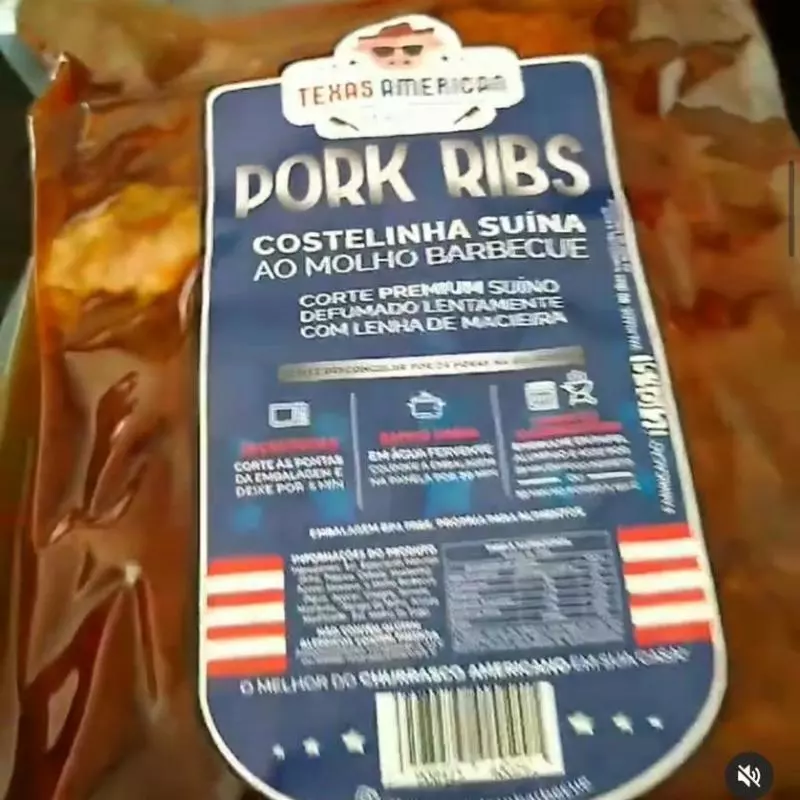 Costela Suína ao Molho Barbecue