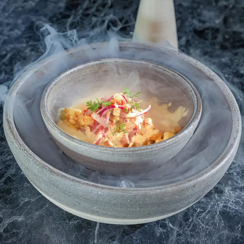 CEVICHE DE AJI AMARILLO