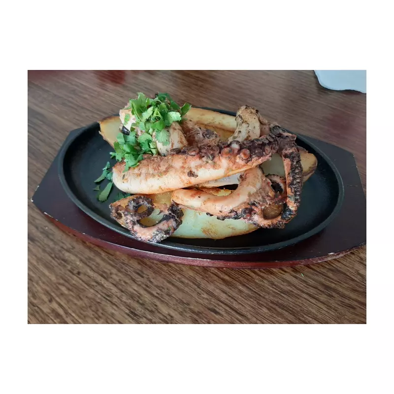 Pulpo a la parrilla Mediterráneo