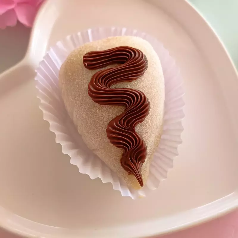 Coxinha de morango ( Ninho c Nutel