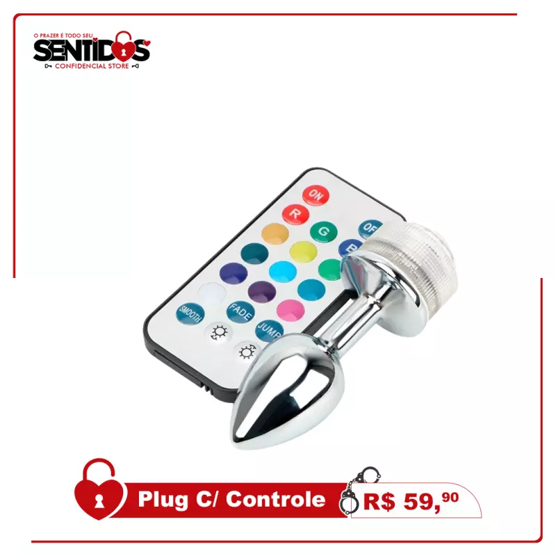 Plug Led com Controle