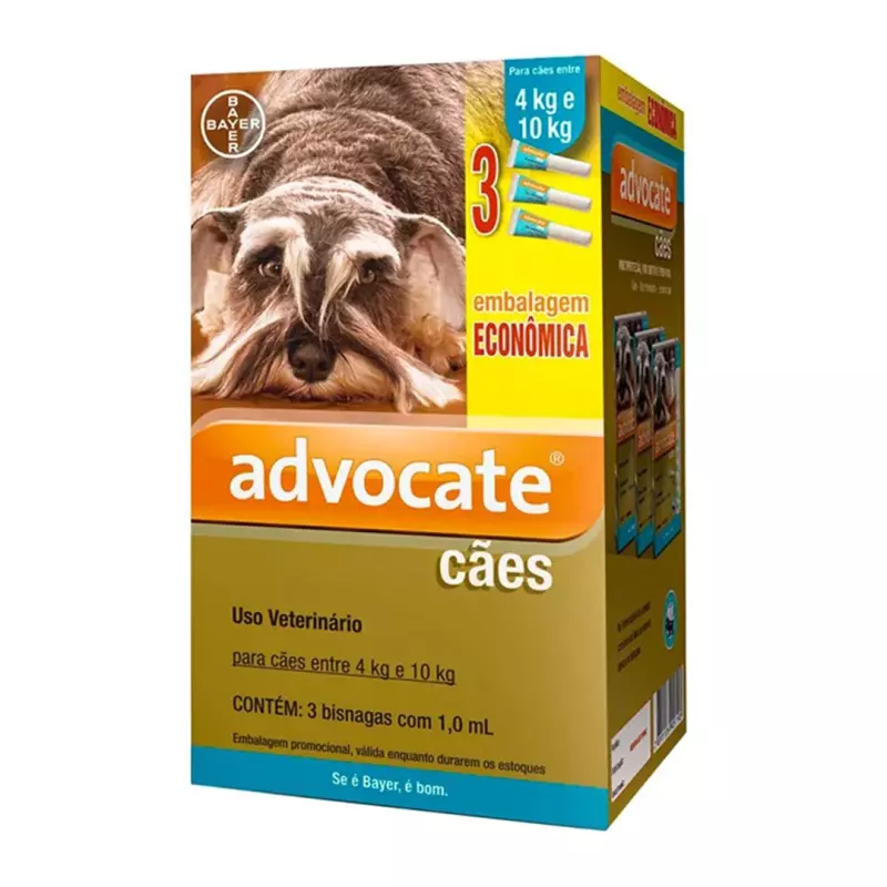 ADVOCATE GATOS 3 X 0.4 M - CAIXA COM