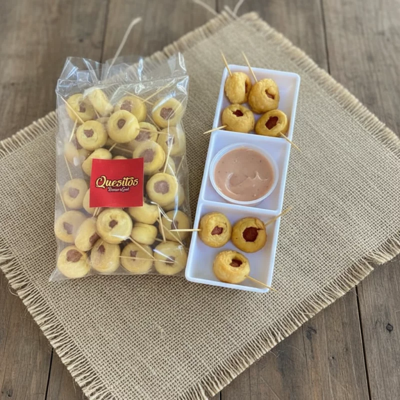 Quesitos Box Salchirollo x 30 Und