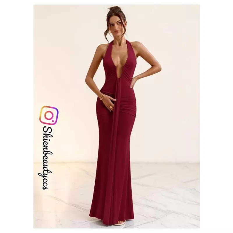 Vestido Vinotinto
