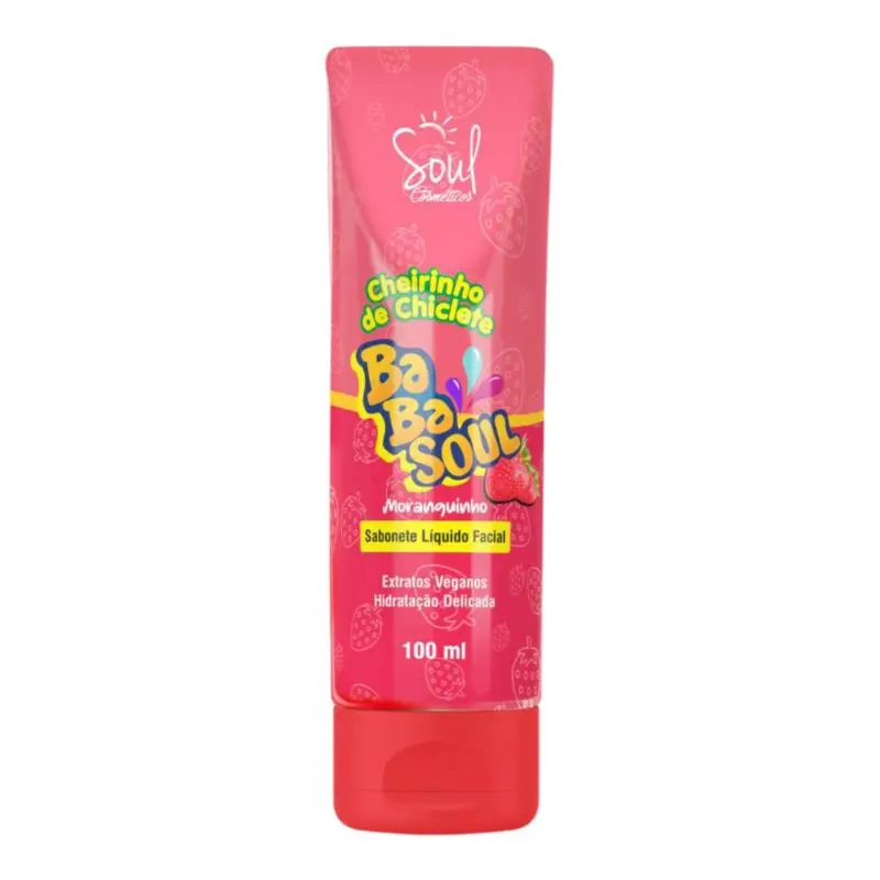Sabonete Facial Babasoul Morango