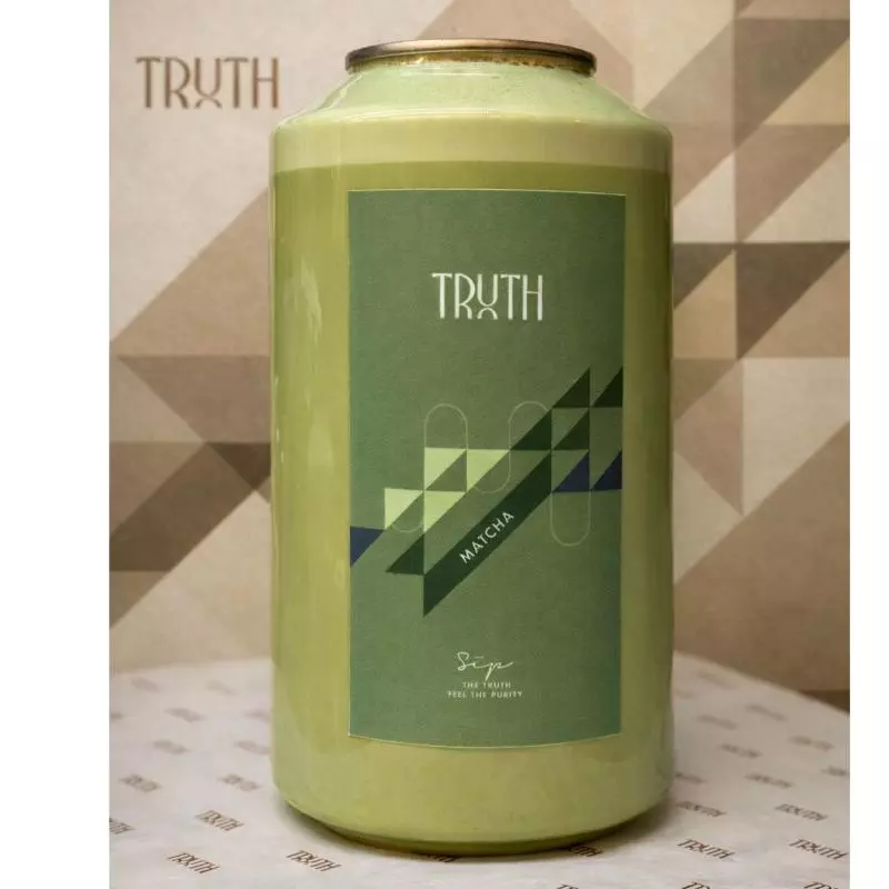 900ml salted vanilla matcha