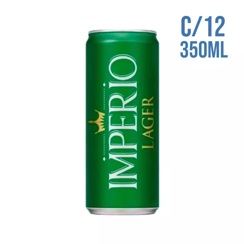 Império Lager Lata 350ml C/12