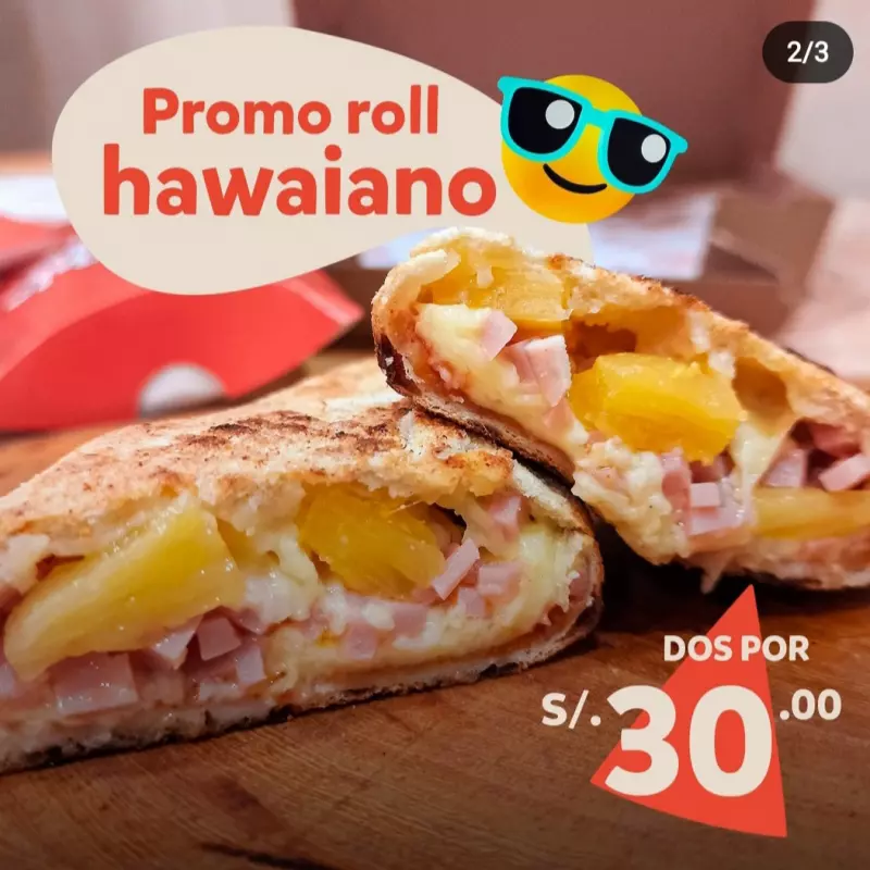 Roll Hawaiana 🌯🍍