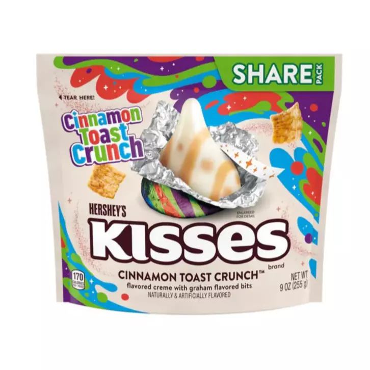 Kisses cinnamon toast crunch share