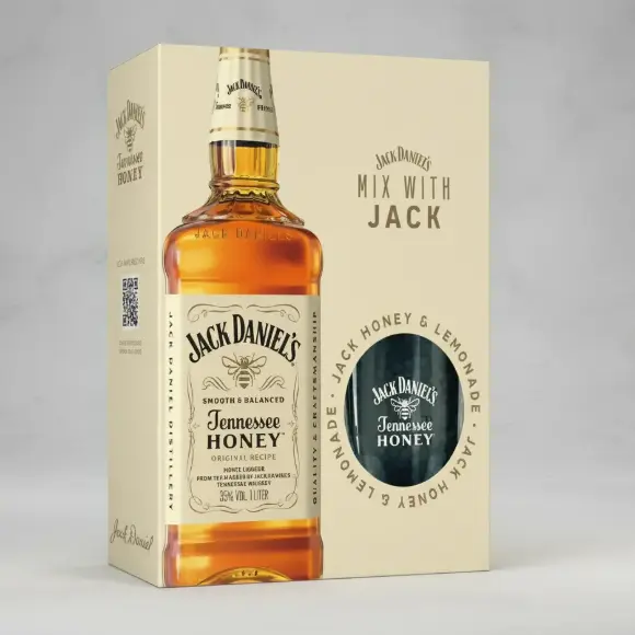 Whisky Jack Daniel's Honey 1l + Copo