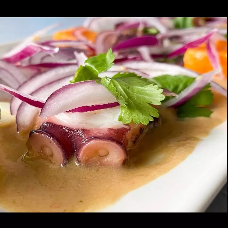 Ceviche de pulpo