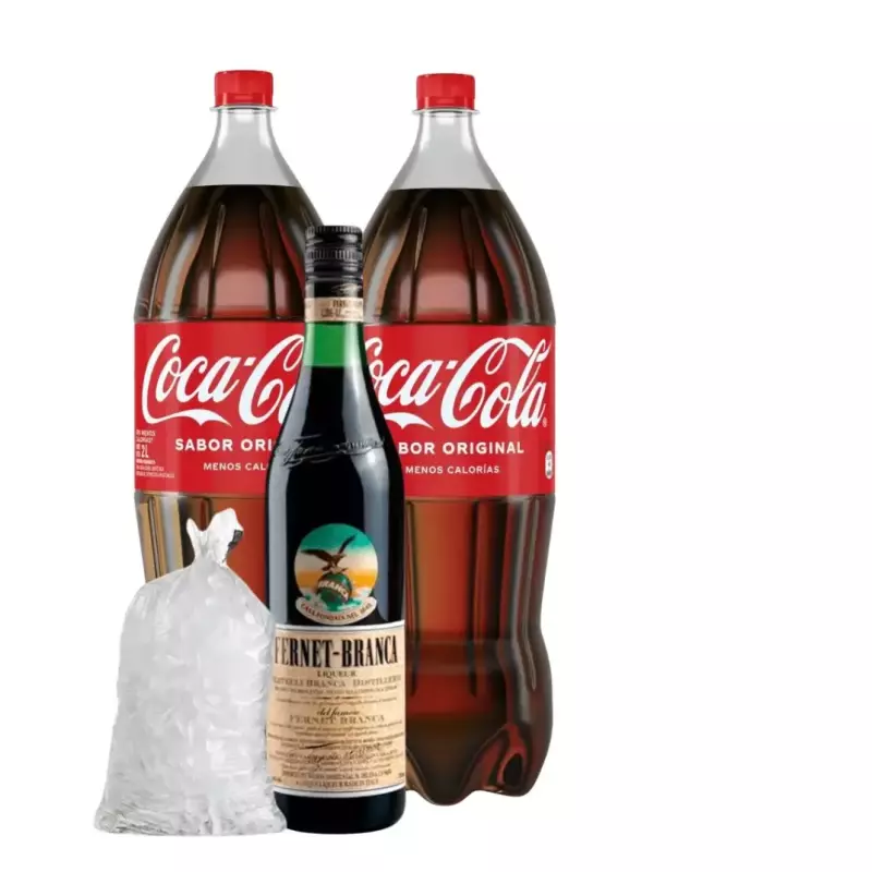 Combo fernet 750ml + 2 Coca + rolito