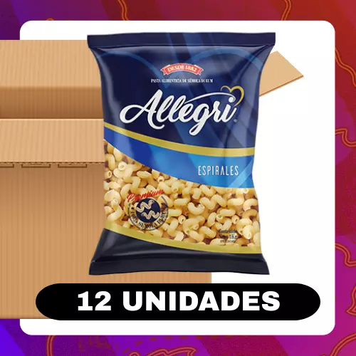 Bulto Allegri Pasta Espirales 1kg