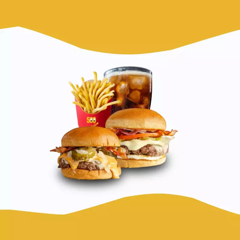 Dupla 500 Artesanal+ Batata + bebida