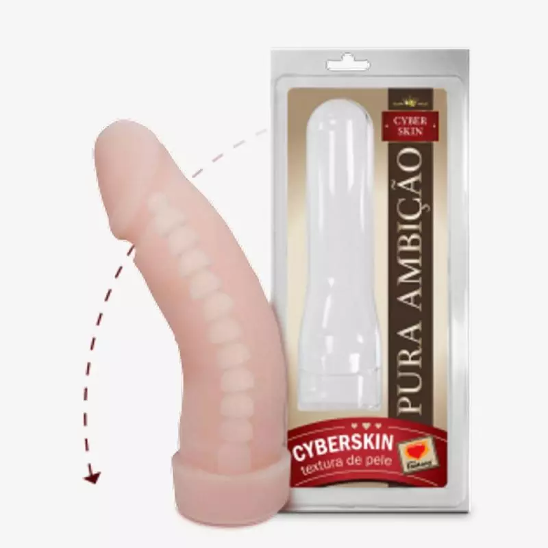 PÊNIS CYBER C/ VÉRTEBRA 16,0 X 4,5CM