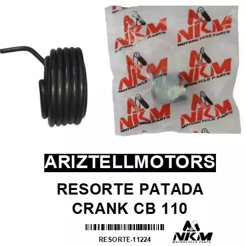 RESORTE PATADA CRANK HONDA CB 110