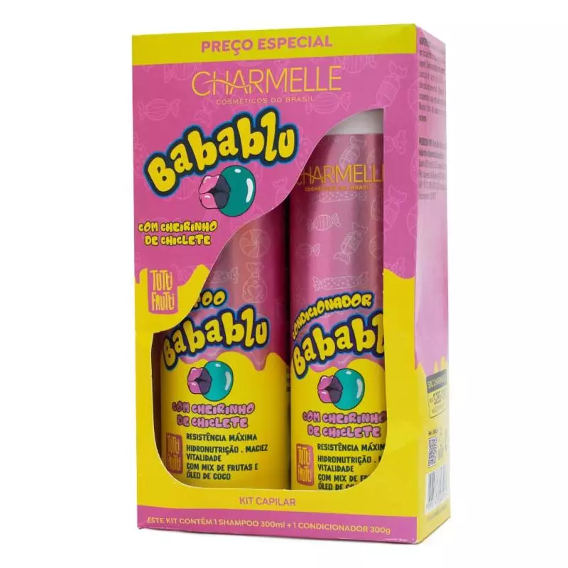 KIT BABABLU TUTTI FRUIT 2x1 CHARMELL